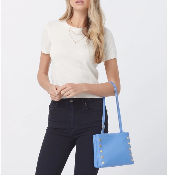 NWT Hammitt Duke Skylight Blue
Brushed Gold Hand Bag - Picture 3 of 11